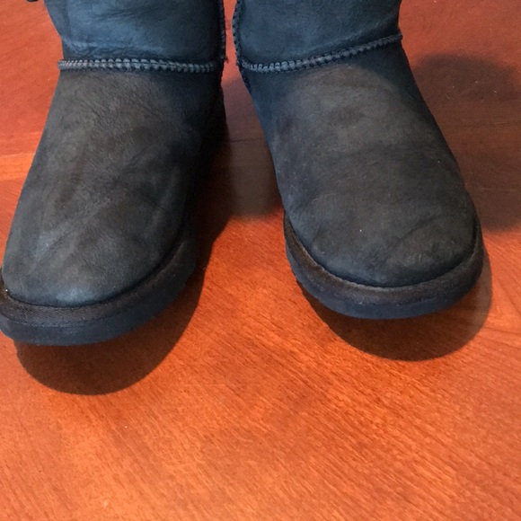 Ugg black winter boots size 6 - Picture 16 of 16